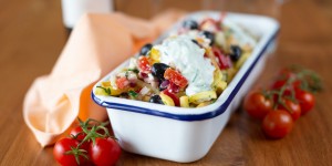 Beitragsbild des Blogbeitrags Loaded Fries Greek Style