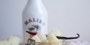 Beitragsbild des Blogbeitrags 2in1: Dessert und Sommercocktail mit Kokosmilch