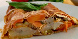 Beitragsbild des Blogbeitrags Veganer Gemüsestrudel [Rezept] 