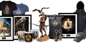 Beitragsbild des Blogbeitrags Neue Merchandising-Artikel für Assassin’s Creed Origins jetzt bei PlayStation Gear verfügbar 