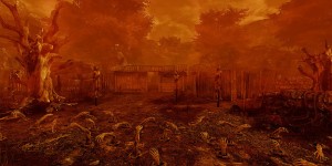 Beitragsbild des Blogbeitrags The tricks and treats behind creating horror VR