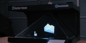 Beitragsbild des Blogbeitrags Hacker House’s gesture-controlled holographic visualiser