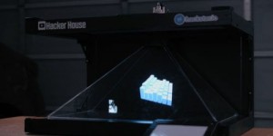 Beitragsbild des Blogbeitrags Hacker House’s gesture-controlled holographic visualiser 