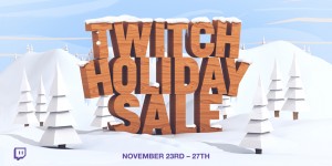 Beitragsbild des Blogbeitrags Twitch Holiday Sale! Get discounts on games, merch, and Bits