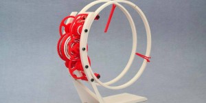 Beitragsbild des Blogbeitrags Edgytokei is a 3D Printed Clock Inspired by Nunchucks 