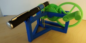 Beitragsbild des Blogbeitrags Weekend Project: 3D Print Your Own Mechanical Laser Show! 