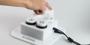 Beitragsbild des Blogbeitrags Scribble is an Arduino-controlled haptic drawing robot