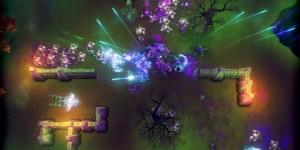 Beitragsbild des Blogbeitrags Science and Tentacles Clash in Twin Stick Shooter Tesla vs Lovecraft