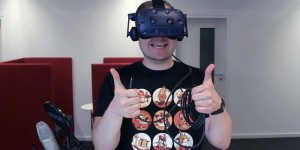 Beitragsbild des Blogbeitrags Vive Pro: Unboxing-Video und Ersteindruck von HTCs neuer VR-Brille 