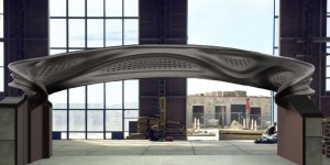 Beitragsbild des Blogbeitrags MX3D’s 3D Printed Steel Bridge Becomes “Living Laboratory” with Sensor Network 