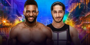 Beitragsbild des Blogbeitrags WWE Wrestlemania 34 Pre Show: Mustafi Ali Vs. Cedric Alexander Match Highlights