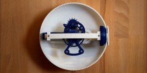 Beitragsbild des Blogbeitrags Hawk Eye is a 3D Printed Triple-Axis Tourbillon 