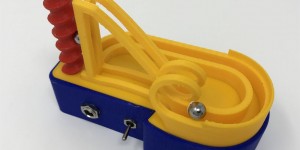 Beitragsbild des Blogbeitrags Project of the Week: 3D Printed High-Speed Marblevator Mini Machine 