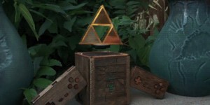 Beitragsbild des Blogbeitrags Zelda casemod with levitating Triforce 