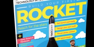 Beitragsbild des Blogbeitrags HackSpace magazine 12: build your first rocket! 