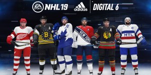 Beitragsbild des Blogbeitrags adidas Digital 6 Jerseys Available Now in NHL 19 