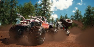 Beitragsbild des Blogbeitrags Recreating Monster Jam’s Beloved, Larger-Than-Life Trucks in Monster Jam Steel Titans 
