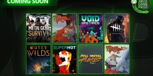 Beitragsbild des Blogbeitrags Coming Soon to Xbox Game Pass: Dead by Daylight, Metal Gear Survive, and Many More