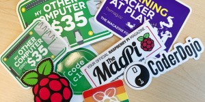 Beitragsbild des Blogbeitrags Win some Raspberry Pi stickers #GimmeRaspberryPiStickers 