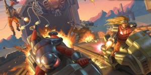 Beitragsbild des Blogbeitrags Alles zu den bekloppten Bosskämpfen von Blazing Chrome, erscheint morgen