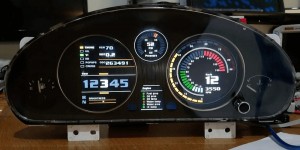 Beitragsbild des Blogbeitrags Designing custom Mazda MX5 Miata TFT cockpit gauge clusters