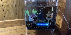 Beitragsbild des Blogbeitrags Raspberry Pi mineral oil tank with added pizzazz