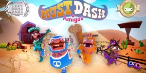 Beitragsbild des Blogbeitrags The Story Behind Duo’s Family Friendly Party Game: Must Dash Amigos 