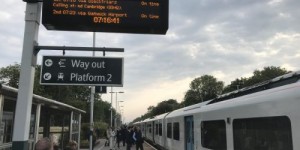 Beitragsbild des Blogbeitrags Real-time train station departure board