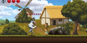 Beitragsbild des Blogbeitrags Warum es beim Schwertkampf-Side-Scroller Driven Out Spaß macht, zu sterben