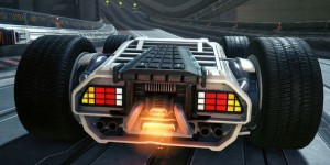 Beitragsbild des Blogbeitrags The DeLorean 2650 is Available Now in Grip: Combat Racing 
