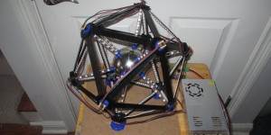 Beitragsbild des Blogbeitrags LED icosahedron shines for all the world to see