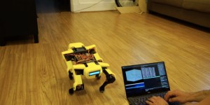 Beitragsbild des Blogbeitrags Mini Raspberry Pi Boston Dynamics–inspired robot