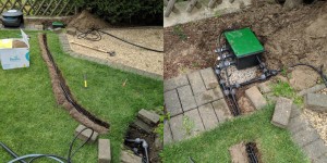 Beitragsbild des Blogbeitrags Automated lawn irrigation with some valves and an Arduino Nano 33 IoT