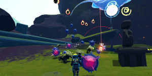 Beitragsbild des Blogbeitrags Celebrate the Joy of Chaos with Risk of Rain 2s Free Content Update and New Low Price