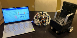 Beitragsbild des Blogbeitrags Control a wheelchair using an EEG headset and Arduino 