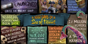 Beitragsbild des Blogbeitrags 1000 Days of Play! Sea of Thieves Celebrates with Free Gifts, New Audio Book and More 