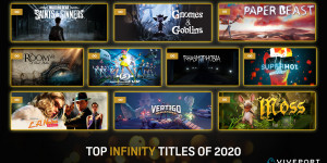Beitragsbild des Blogbeitrags Best VR Titles to Join Viveport Infinity in 2020