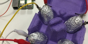 Beitragsbild des Blogbeitrags Easter fun with Raspberry Pi