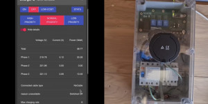 Beitragsbild des Blogbeitrags DehneEVSE is a custom, Nano 33 IoT-controlled EV charging station