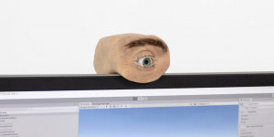 Beitragsbild des Blogbeitrags Eyecam is a creepy webcam shaped like a human eye