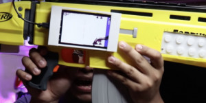 Beitragsbild des Blogbeitrags Play Call of Duty with a Raspberry Pi-powered Nerf gun