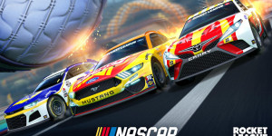 Beitragsbild des Blogbeitrags The NASCAR Fan Pack Speeds into Rocket League