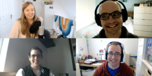 Beitragsbild des Blogbeitrags The all-new Hello World podcast for educators interested in computing and digital making