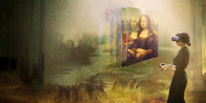 Beitragsbild des Blogbeitrags VIVETALK – Mona Lisa: Beyond the Glass VR Experience