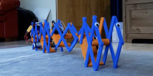 Beitragsbild des Blogbeitrags James Bruton built a robot that moves like an earthworm