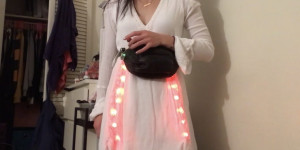 Beitragsbild des Blogbeitrags This maker designed an interactive LED-lit dress inspired by Katniss Everdeens
