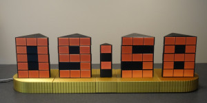 Beitragsbild des Blogbeitrags A DIY digital clock with a twist