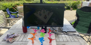 Beitragsbild des Blogbeitrags Virtual Minecraft birthday cake