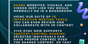 Beitragsbild des Blogbeitrags VIVE Sync: Collaborate with Ease