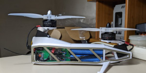 Beitragsbild des Blogbeitrags This Nano 33 IoT-controlled bicopter uses a pair of rotors to achieve stable flight 